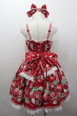 画像3: Angelic Pretty / 摘みたていちごジャンパースカートSet  赤 I-26-02-06-048-AP-OP-SA-ZI