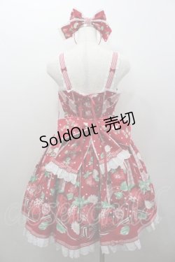 画像3: Angelic Pretty / 摘みたていちごジャンパースカートSet  赤 I-26-02-06-048-AP-OP-SA-ZI