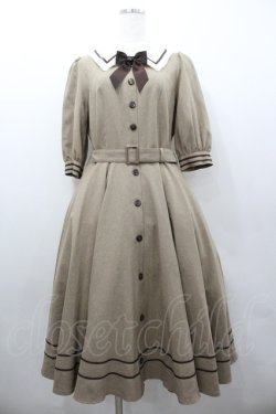 画像1: Innocent World / エレノアワンピース L モカＸショコラ I-26-02-06-049-IW-OP-SA-ZI