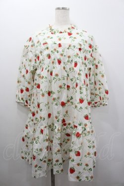 画像1: Jane Marple / Fortune gardenチュニックドレス  白 I-26-02-06-052-JM-OP-SA-ZI