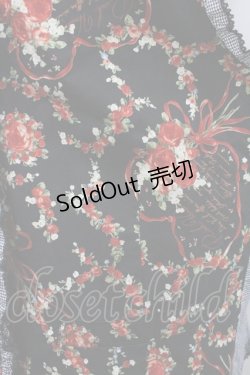 画像2: PINK HOUSE / パッションローズ柄ビスチェ  ブラック I-26-02-06-006-LO-TO-SA-ZI