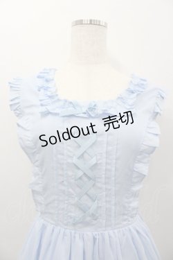 画像3: Chalmiere / フリルロングジャンスカ M サックス I-26-02-06-055-0-OP-AS-ZI