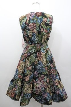 画像3: Kurumi Collaboration / TT*KRMゴブランジャンパースカート L 黒 I-26-02-06-057-EL-OP-AS-ZI