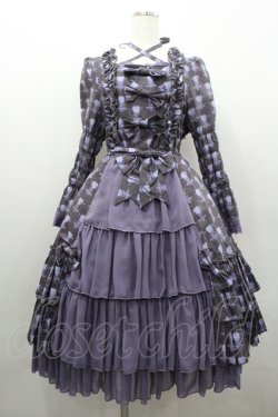 画像1: ATELIER PIERROT / Rosy Bouquet Dress  パープル I-26-02-06-060-EL-OP-SA-ZI