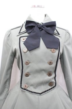 画像2: ATELIER BOZ / ディーンジャケットワンピース  カーキ I-26-02-06-065-EL-OP-SA-ZI