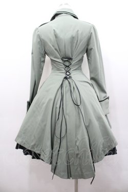 画像3: ATELIER BOZ / ディーンジャケットワンピース  カーキ I-26-02-06-065-EL-OP-SA-ZI