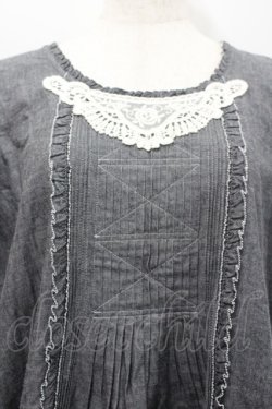 画像2: PINK HOUSE / ダンガリー半袖ワンピース  シャンブレー I-26-02-06-071-LO-OP-SA-ZI