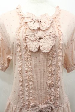 画像2: PINK HOUSE / 水玉プリントワンピース  ピンク I-26-02-06-074-LO-OP-TE-ZI