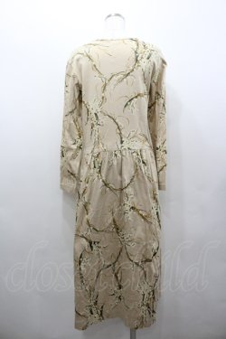 画像3: INGEBORG / 鈴蘭柄カットワンピース  ベージュ I-26-02-06-076-LO-OP-SA-ZI