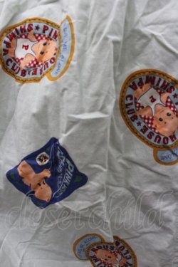 画像3: PINK HOUSE / キューピーワッペン柄半袖前開きワンピース  ライトブルー I-26-02-06-077-LO-OP-SA-ZI