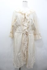 画像1: PINK HOUSE / ドット柄ガウンワンピース  キナリ I-26-02-06-078-LO-OP-SA-ZI (1)