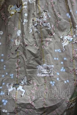 画像3: PINK HOUSE / メリーゴウランドプリントノースリーブワンピース  モカ I-26-02-06-079-LO-OP-SA-ZI