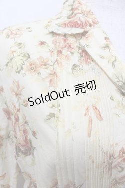 画像3: INGEBORG / 花柄ベルト付き5分袖ワンピース  キナリ I-26-02-06-080-LO-OP-SA-ZI