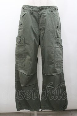 画像1: PINK HOUSE / サイドポケットパンツ L グリーン I-26-02-06-084-LO-PA-SA-ZI