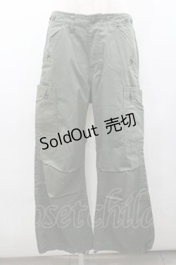 画像1: PINK HOUSE / サイドポケットパンツ L グリーン I-26-02-06-084-LO-PA-SA-ZI