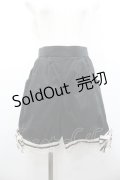 Innocent World / グレタショートパンツ  黒Ｘアイボリー I-26-02-06-097-IW-OP-SA-ZI