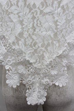 画像3: axes femme kawaii / シャルロットショール  白 I-26-02-06-100-AX-ZA-SA-ZI