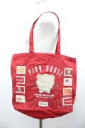 PINK HOUSE / 顔クマバッグ  レッド I-26-02-06-102-LO-BG-SA-ZI
