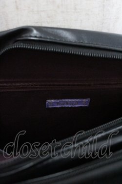 画像3: axes femme kawaii / サーカステントバッグ  黒Ｘ白Ｘボルドー I-26-02-06-105-AX-BG-SA-ZI