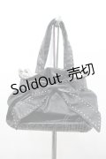 ANNA SUI / スタッズリボンバッグ  ブラック I-26-02-06-106-PU-BG-SA-ZI