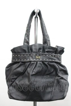 画像4: ANNA SUI / スタッズリボンバッグ  ブラック I-26-02-06-106-PU-BG-SA-ZI