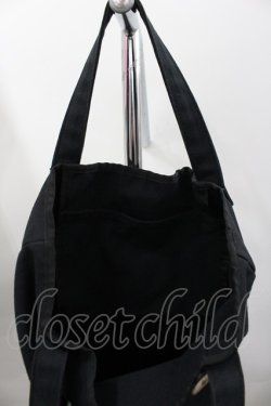 画像4: PINK HOUSE / カラフルロゴプリントハンドバッグ  黒 I-26-02-06-109-LO-BG-SA-ZI