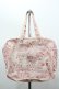 画像1: PINK HOUSE / フリルローズ柄ボストンバッグ  ピンク I-26-02-06-110-LO-BG-SA-ZI (1)