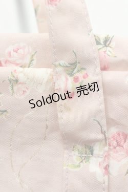 画像2: PINK HOUSE / フリルローズ柄ボストンバッグ  ピンク I-26-02-06-110-LO-BG-SA-ZI