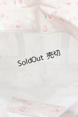 画像4: PINK HOUSE / フリルローズ柄ボストンバッグ  ピンク I-26-02-06-110-LO-BG-SA-ZI