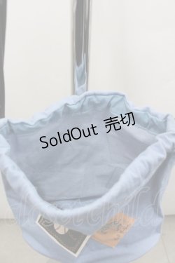 画像3: PINK HOUSE / KEITA MARUYAMA 巾着バッグ  ブルー I-26-02-06-115-LO-BG-SA-ZI