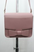 MILK / リボンスクエアショルダーバッグ  ピンク I-26-02-06-117-ML-BG-SA-ZI