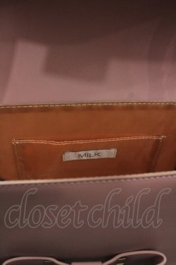 画像3: MILK / リボンスクエアショルダーバッグ  ピンク I-26-02-06-117-ML-BG-SA-ZI