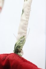 画像2: PINK HOUSE / ムック本付録　キルティングバッグ  アイボリーＸ緑Ｘ赤 I-26-02-06-118-LO-BG-SA-ZT0222K (2)