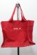 画像1: MILK / BAG ロゴトートBAG  赤 I-26-02-06-120-ML-BG-SA-ZI (1)