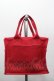 画像3: MILK / BAG ロゴトートBAG  赤 I-26-02-06-120-ML-BG-SA-ZI (3)