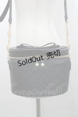 画像1: Amavel / Dreamy Ribbon Wrapping バニティバッグ  ブラック I-26-02-06-123-CA-BG-SA-ZT0222K