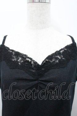 画像2: INGEBORG / レースデニムキャミソール M インディゴ I-26-02-06-013-LO-TO-SA-ZI