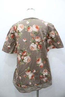 画像3: PINK HOUSE / 花柄五分袖チュニック  グレージュ I-26-02-06-014-LO-BL-SA-ZI