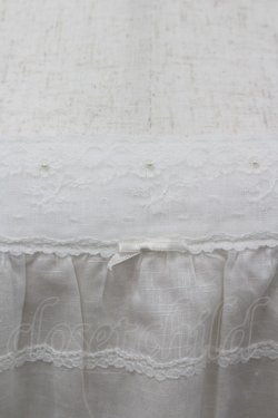 画像2: INGEBORG / 綿麻キャミソール M ホワイト I-26-02-06-016-LO-TO-SA-ZI