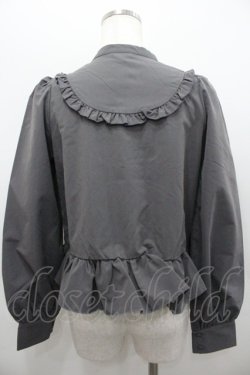 画像3: FLC / 皆方由衣コラボペプラムブラウス S グレー I-26-02-06-002-LO-BL-AS-ZI
