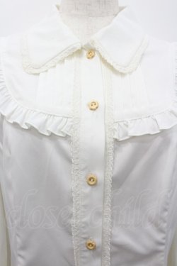 画像2: Hoshibako Works / ジャスミン刺繍フリルブラウス  オフ I-26-02-06-025-LO-BL-HR-ZI