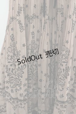 画像2: axes femme / フロッキーパネル2WAYチュニ  ブラウン I-26-02-08-034-AX-TO-SA-ZI