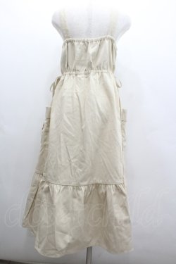 画像3: axes femme POETIQUE / カーゴデザインティアードワンピース  アイボリー I-26-02-08-061-AX-OP-SA-ZI