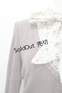 画像2: axes femme / ローズpt重ね着風ワンピース  ピンクＸアイボリー I-26-02-08-070-AX-OP-SA-ZI