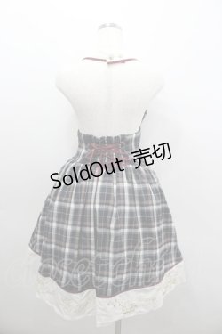 画像3: axes femme / ギフト刺繍ホルターOP M ネイビー I-26-02-08-080-AX-OP-TE-ZI