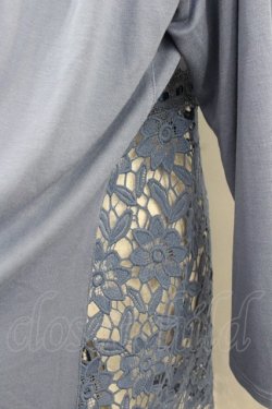 画像2: axes femme / バックレースＵＶカットカーデ  ブルー I-26-02-08-085-AX-TO-HR-ZI