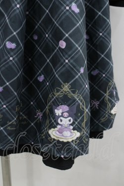 画像2: axes femme POETIQUE / クロミ/ティールームワンピース M 黒 I-26-02-08-087-AX-OP-SA-ZI