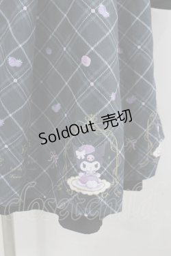 画像2: axes femme POETIQUE / クロミ/ティールームワンピース M 黒 I-26-02-08-087-AX-OP-SA-ZI