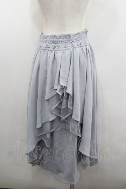 画像3: axes femme POETIQUE / バックフリルレースアップスカート  サックス I-26-02-08-098-AX-SK-SA-ZI