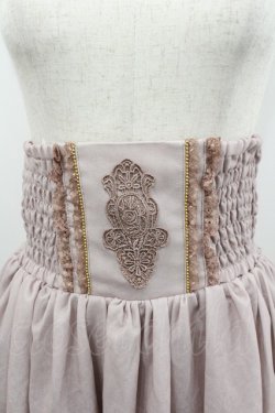 画像2: axes femme / アンティーク柄2WAYスカート  ピンク I-26-02-08-100-AX-SK-AS-ZI